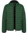 KB6110 K6110 Kariban Lightweight Hooded Padded Jacket Forest Green colour image